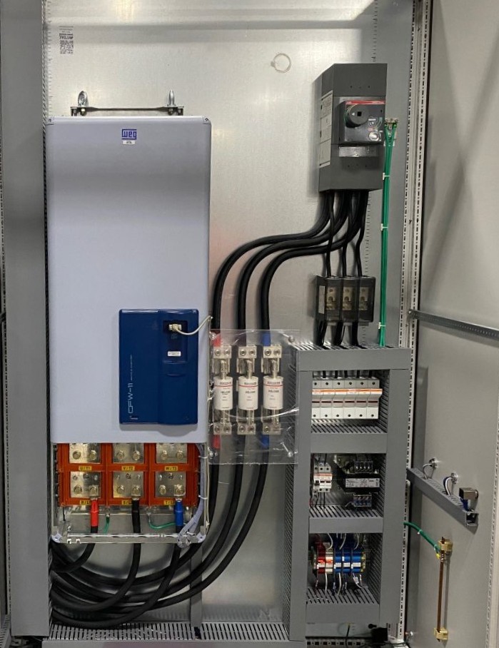 Custom Industrial Control Panel Installed by EVPRO Electric in the GTA